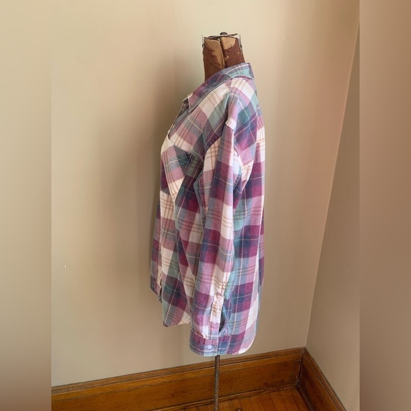 American eagle plaid casual button up shirt - Picture 6 of 8